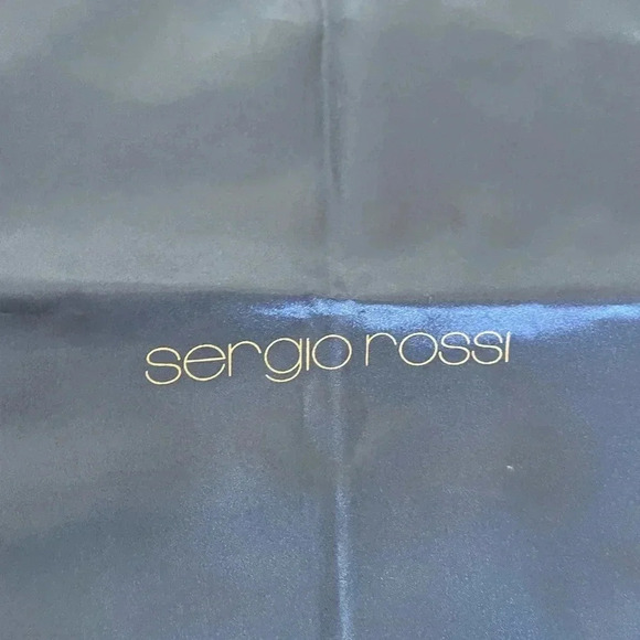 Sergio Rossi color block suede leather wedge shoes - Picture 9 of 10